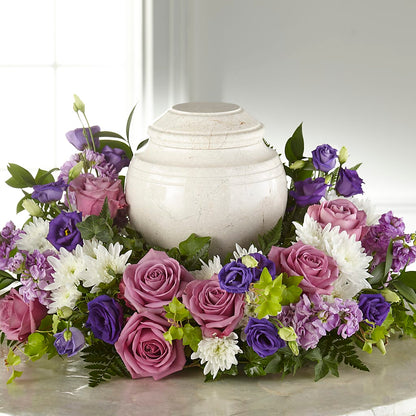 Blooming Sympathy Cremation Adornment – SIXTO'S FLOWER SHOP, Union City NJ