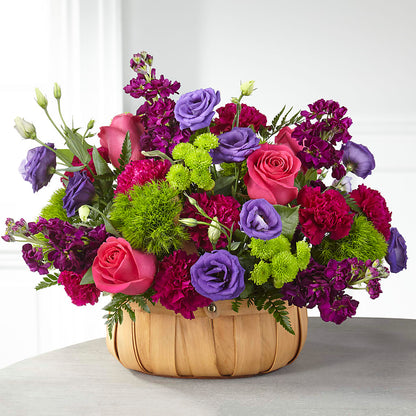 Serene Sanctuary Basket – SIXTO'S FLOWER SHOP, Union City NJ