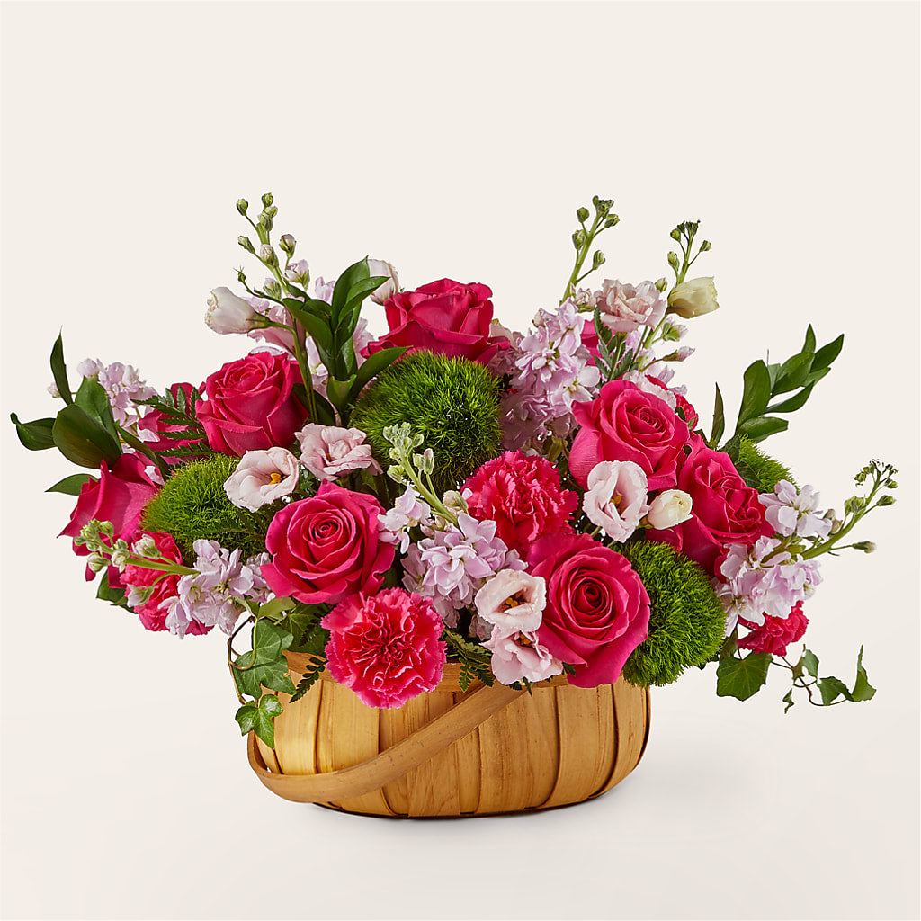 Radiance in Bloom Basket – SIXTO'S FLOWER SHOP, Union City NJ