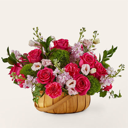 Radiance in Bloom Basket – SIXTO'S FLOWER SHOP, Union City NJ