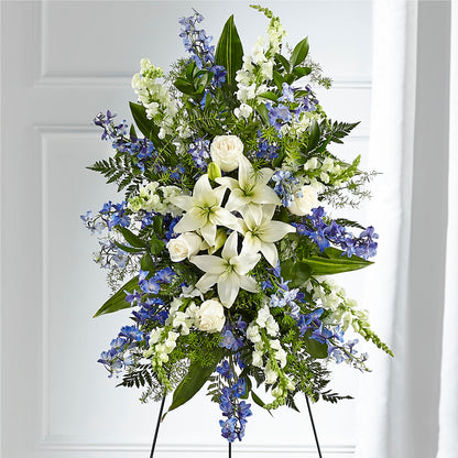 Faithful Friend Standing Spray – SIXTO'S FLOWER SHOP, Union City NJ