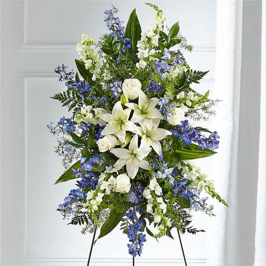 Faithful Friend Standing Spray – SIXTO'S FLOWER SHOP, Union City NJ