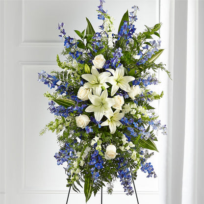 Faithful Friend Standing Spray – SIXTO'S FLOWER SHOP, Union City NJ