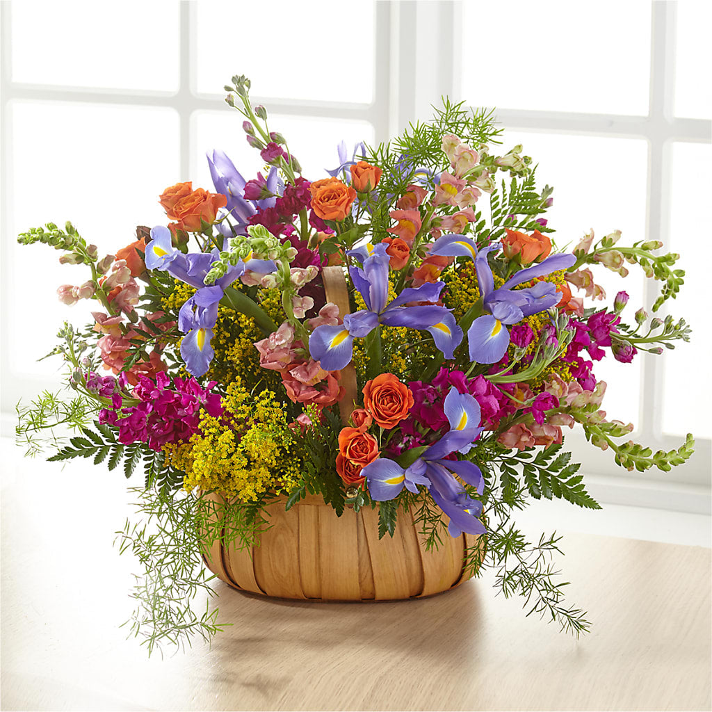Garden of Life Basket – SIXTO'S FLOWER SHOP, Union City NJ