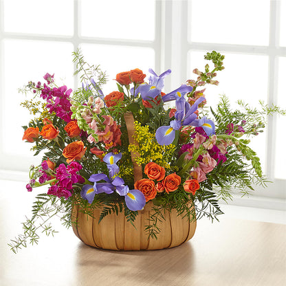 Garden of Life Basket – SIXTO'S FLOWER SHOP, Union City NJ