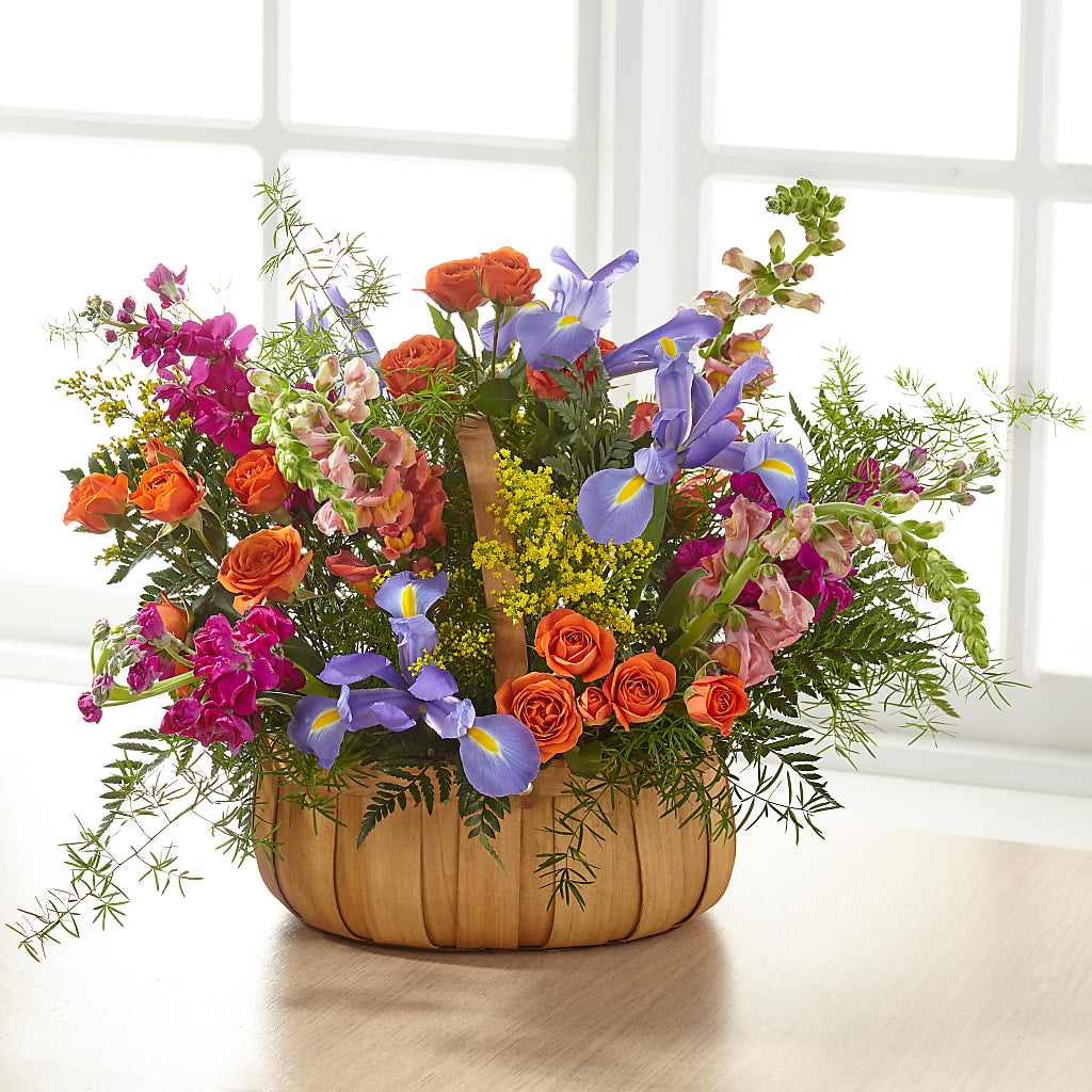 Garden of Life Basket – SIXTO'S FLOWER SHOP, Union City NJ
