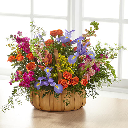 Garden of Life Basket – SIXTO'S FLOWER SHOP, Union City NJ