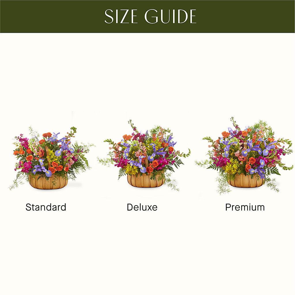 Garden of Life Basket – SIXTO'S FLOWER SHOP, Union City NJ