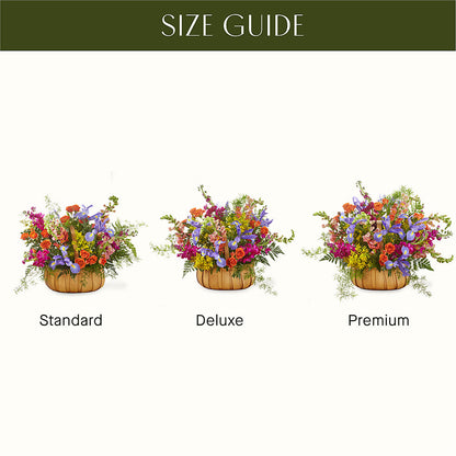 Garden of Life Basket – SIXTO'S FLOWER SHOP, Union City NJ