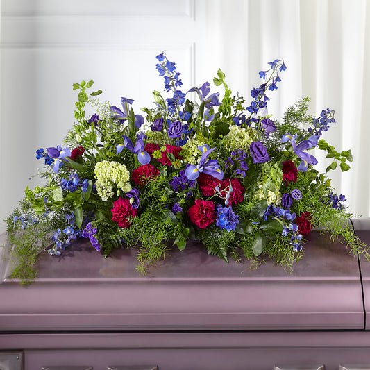 Always Treasured Casket Spray – SIXTO'S FLOWER SHOP, Union City NJ