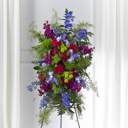 Heavenly Skies Standing Spray – SIXTO'S FLOWER SHOP, Union City NJ