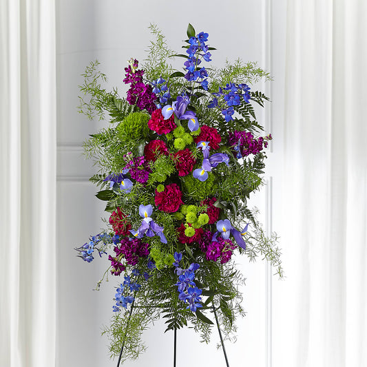 Heavenly Skies Standing Spray – SIXTO'S FLOWER SHOP, Union City NJ