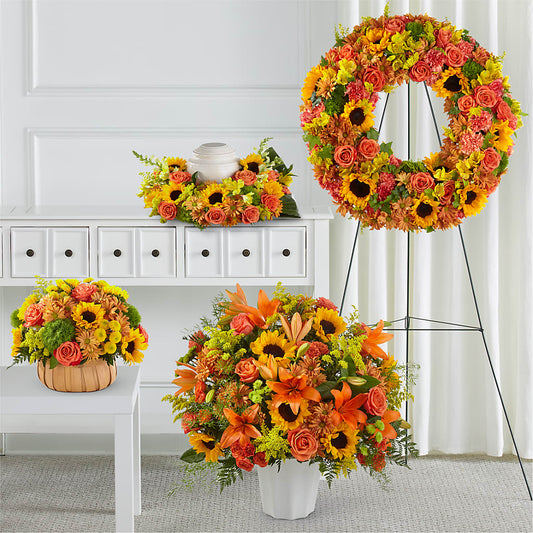 Heart of Gold Bundles – SIXTO'S FLOWER SHOP, Union City NJ