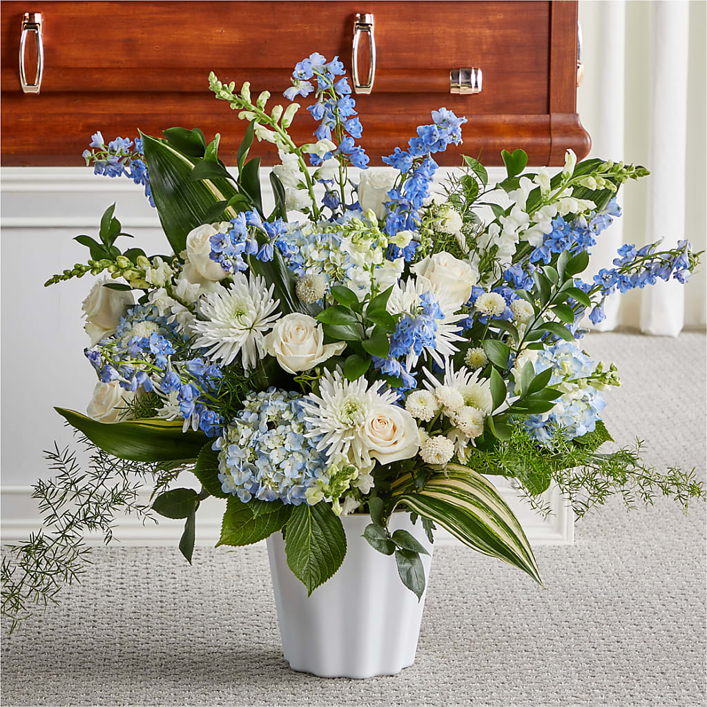 Everlasting Memories Floor Basket – SIXTO'S FLOWER SHOP, Union City NJ