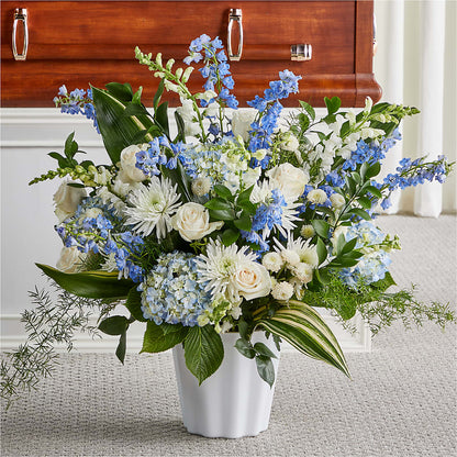Everlasting Memories Floor Basket – SIXTO'S FLOWER SHOP, Union City NJ