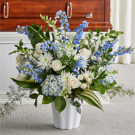 Everlasting Memories Floor Basket – SIXTO'S FLOWER SHOP, Union City NJ