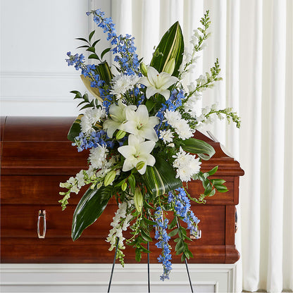 Eternal Impressions Standing Spray – SIXTO'S FLOWER SHOP, Union City NJ