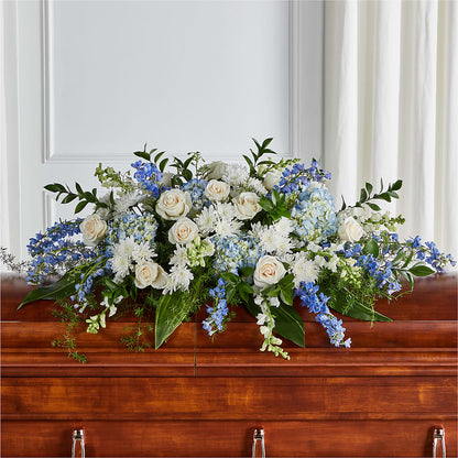 Timeless Essence Casket Spray – SIXTO'S FLOWER SHOP, Union City NJ