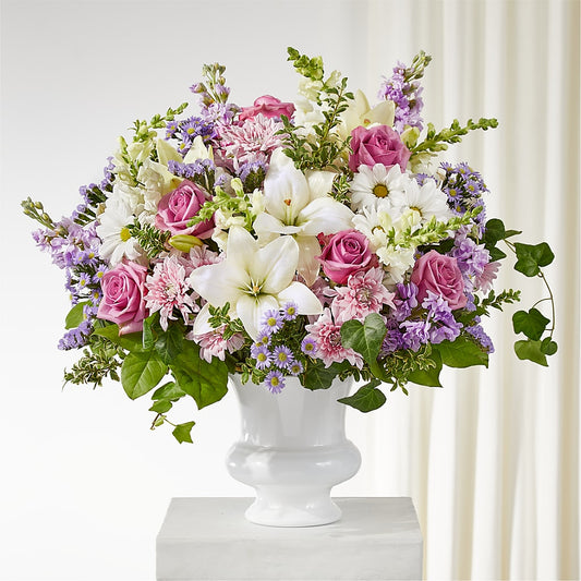 Remarkable Life Urn Arrangement – SIXTO'S FLOWER SHOP, Union City NJ
