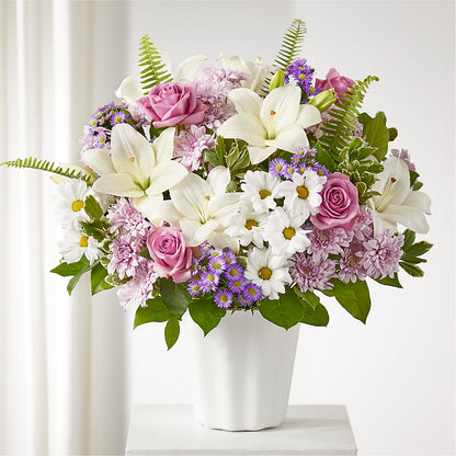 Warmest Thoughts Tabletop Basket – SIXTO'S FLOWER SHOP, Union City NJ