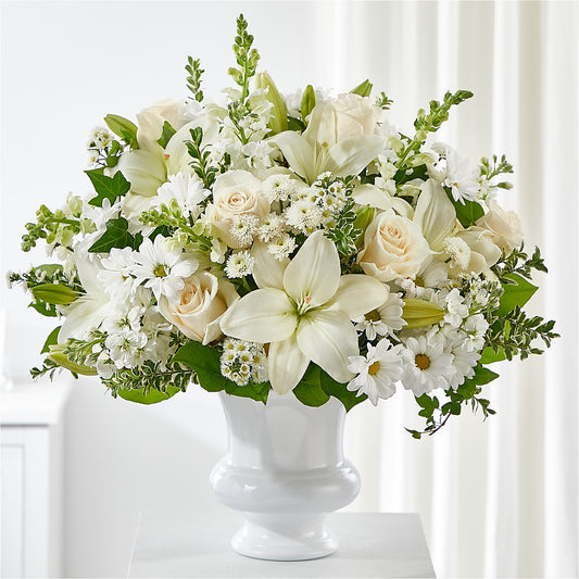 Uplifting Urn Arrangement – SIXTO'S FLOWER SHOP, Union City NJ