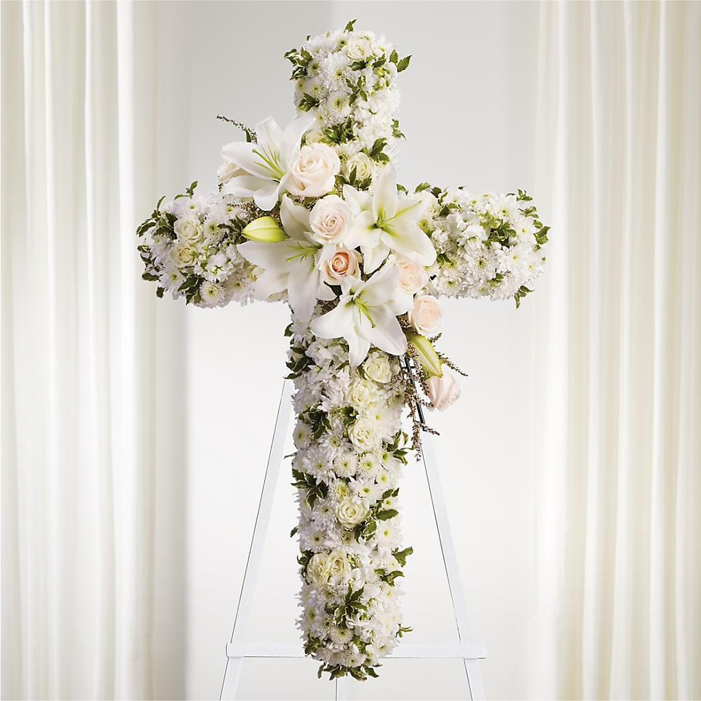 Spiritual Guidance Standing Spray – SIXTO'S FLOWER SHOP, Union City NJ