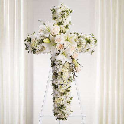 Spiritual Guidance Standing Spray – SIXTO'S FLOWER SHOP, Union City NJ