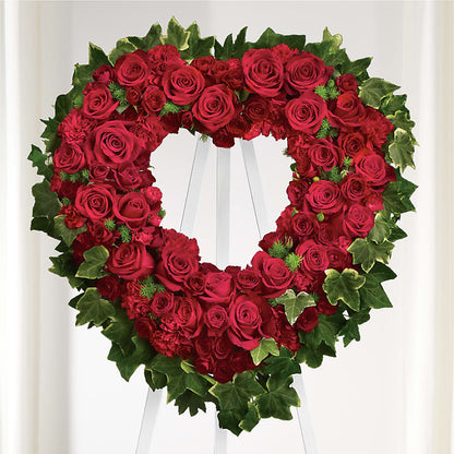 Wholehearted Standing Spray – SIXTO'S FLOWER SHOP, Union City NJ