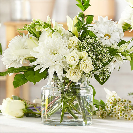 Classic Ivory – A Florist Original – SIXTO'S FLOWER SHOP, Union City NJ