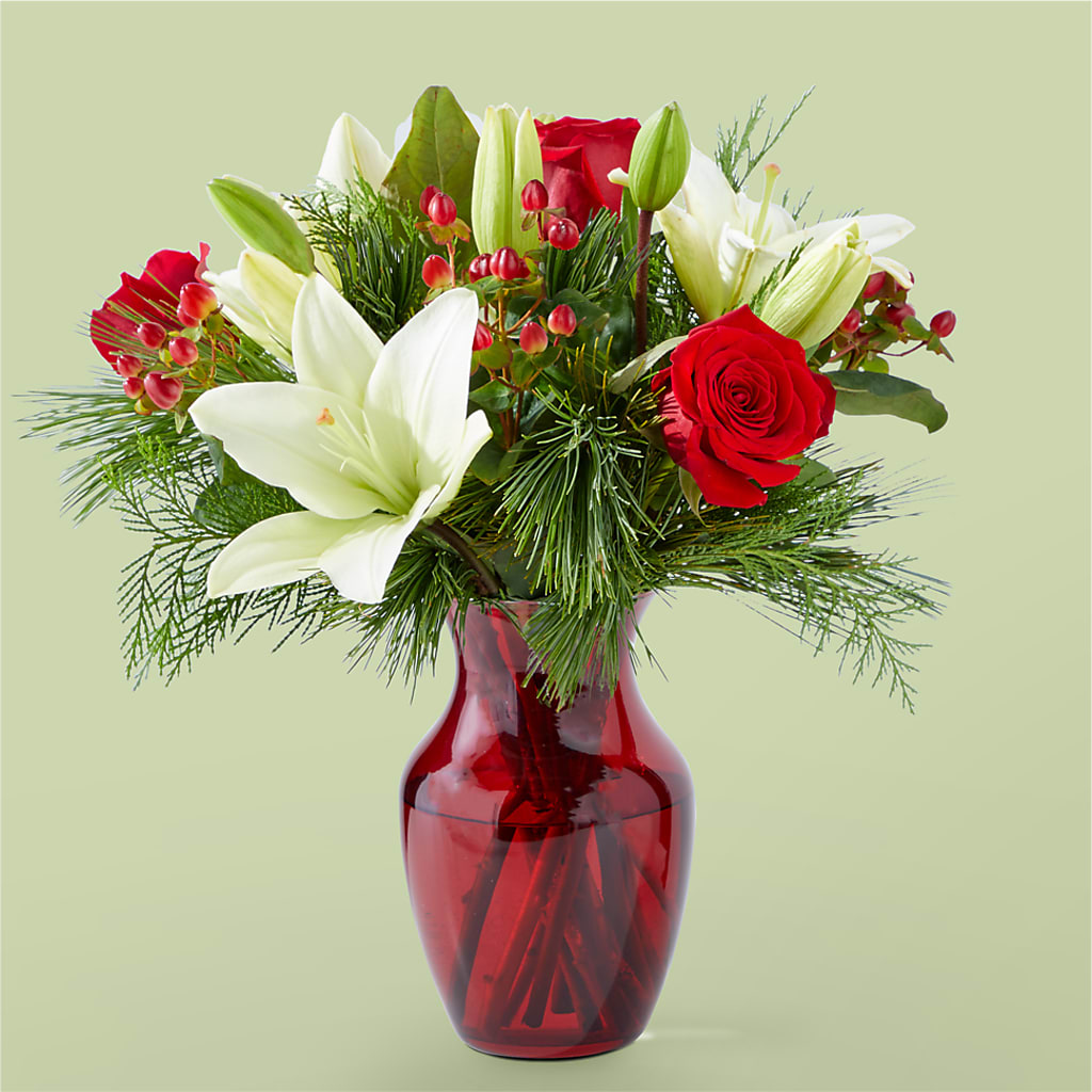Evergreen Delight Bouquet – SIXTO'S FLOWER SHOP, Union City NJ
