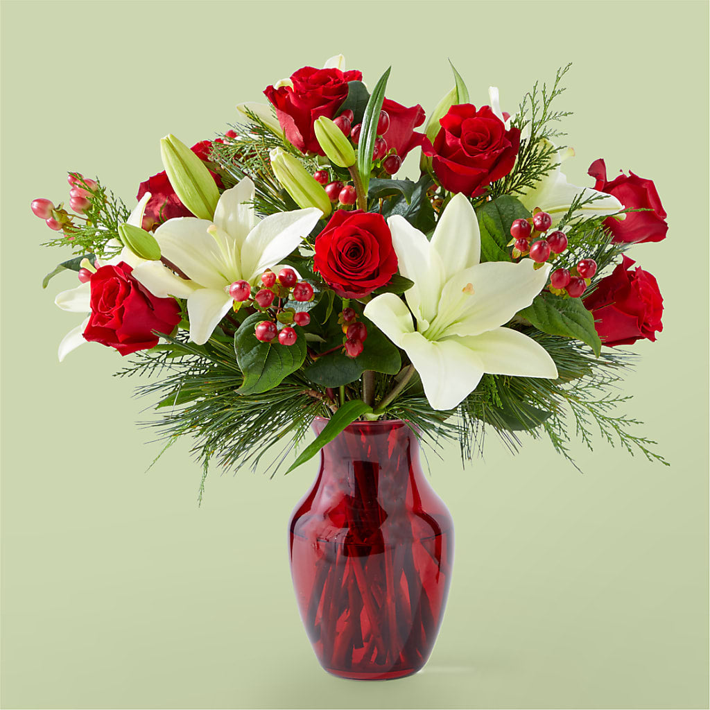 Evergreen Delight Bouquet – SIXTO'S FLOWER SHOP, Union City NJ