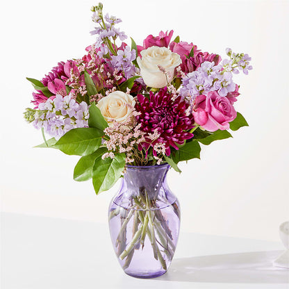 Amethyst Dreams Bouquet – SIXTO'S FLOWER SHOP, Union City NJ