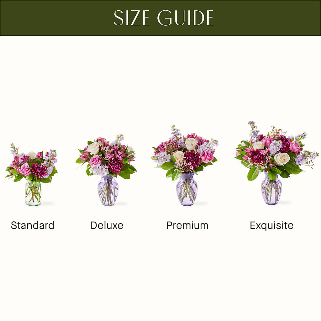 Amethyst Dreams Bouquet – SIXTO'S FLOWER SHOP, Union City NJ