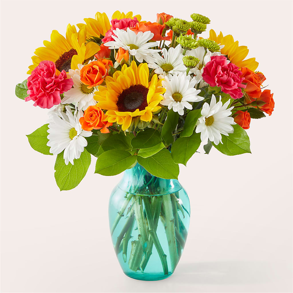 Sun-drenched Blooms Bouquet – SIXTO'S FLOWER SHOP, Union City NJ