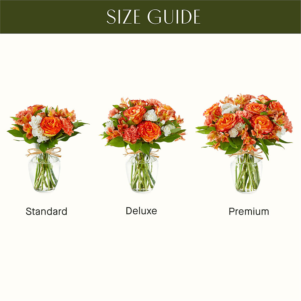 Apricot Glow Bouquet – SIXTO'S FLOWER SHOP, Union City NJ