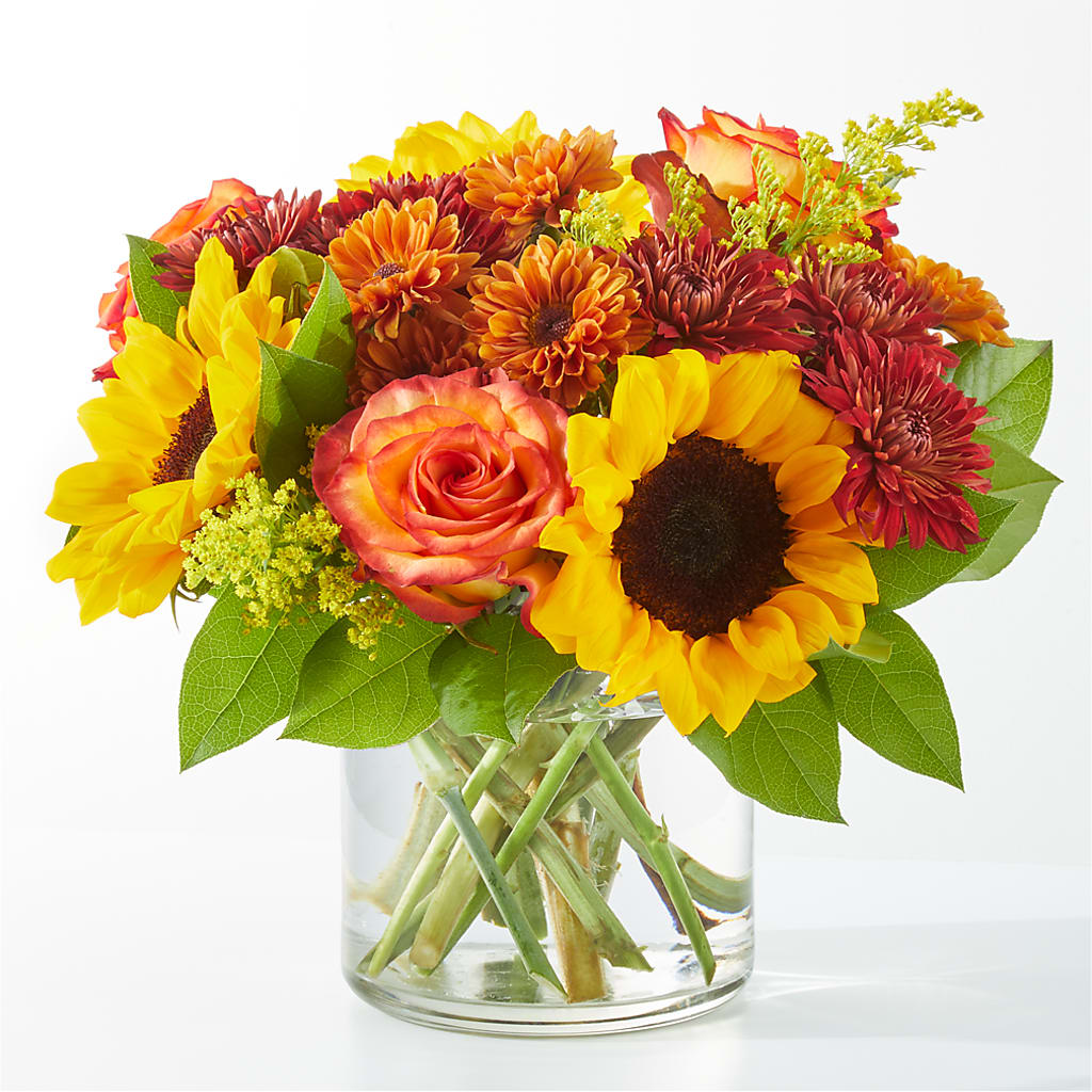 Flannel Scarf Bouquet – SIXTO'S FLOWER SHOP, Union City NJ
