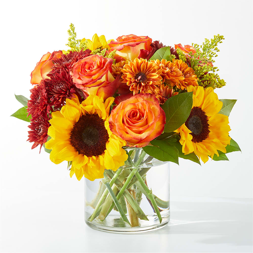 Flannel Scarf Bouquet – SIXTO'S FLOWER SHOP, Union City NJ