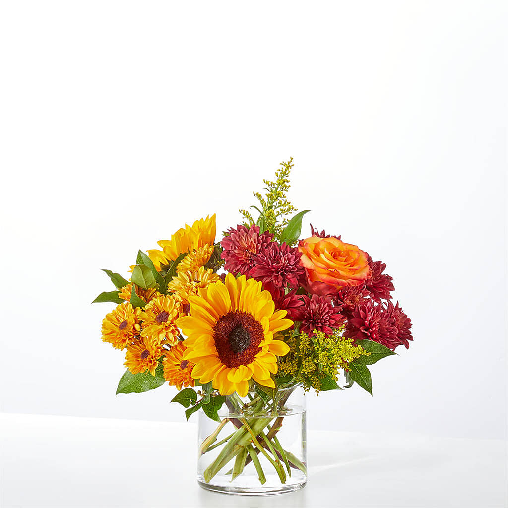Flannel Scarf Bouquet – SIXTO'S FLOWER SHOP, Union City NJ