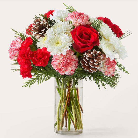 Candy Cane Lane Bouquet – SIXTO'S FLOWER SHOP, Union City NJ