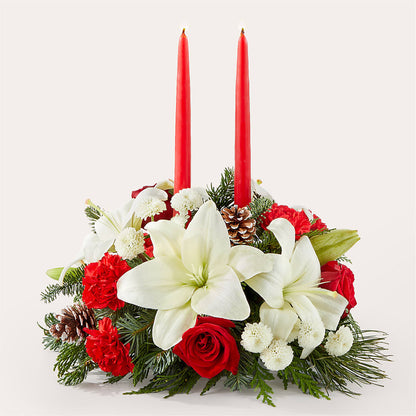 Seasonal Festivities Centerpiece – SIXTO'S FLOWER SHOP, Union City NJ