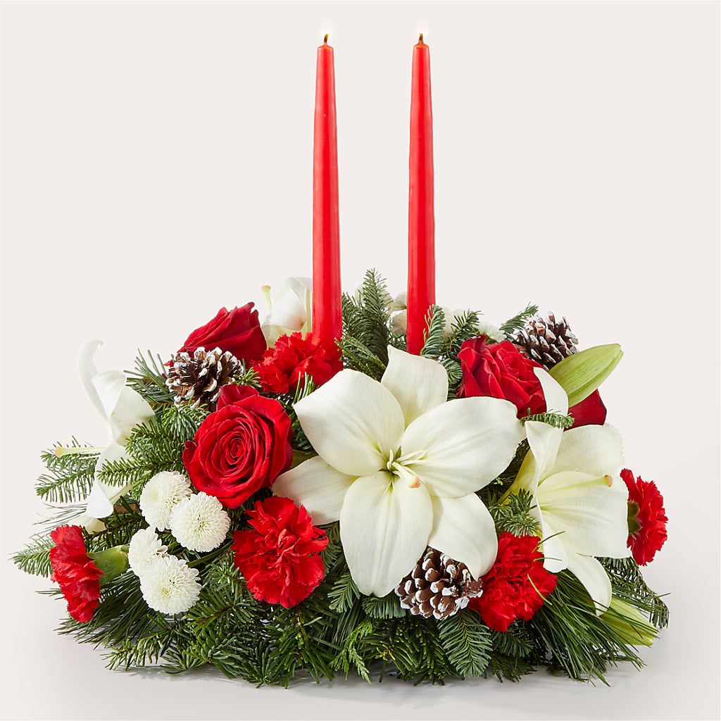 Seasonal Festivities Centerpiece – SIXTO'S FLOWER SHOP, Union City NJ