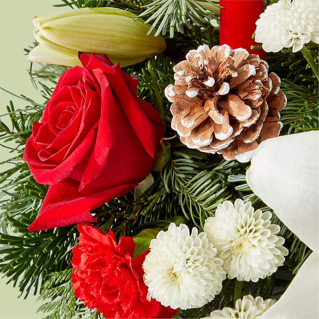 Seasonal Festivities Centerpiece – SIXTO'S FLOWER SHOP, Union City NJ