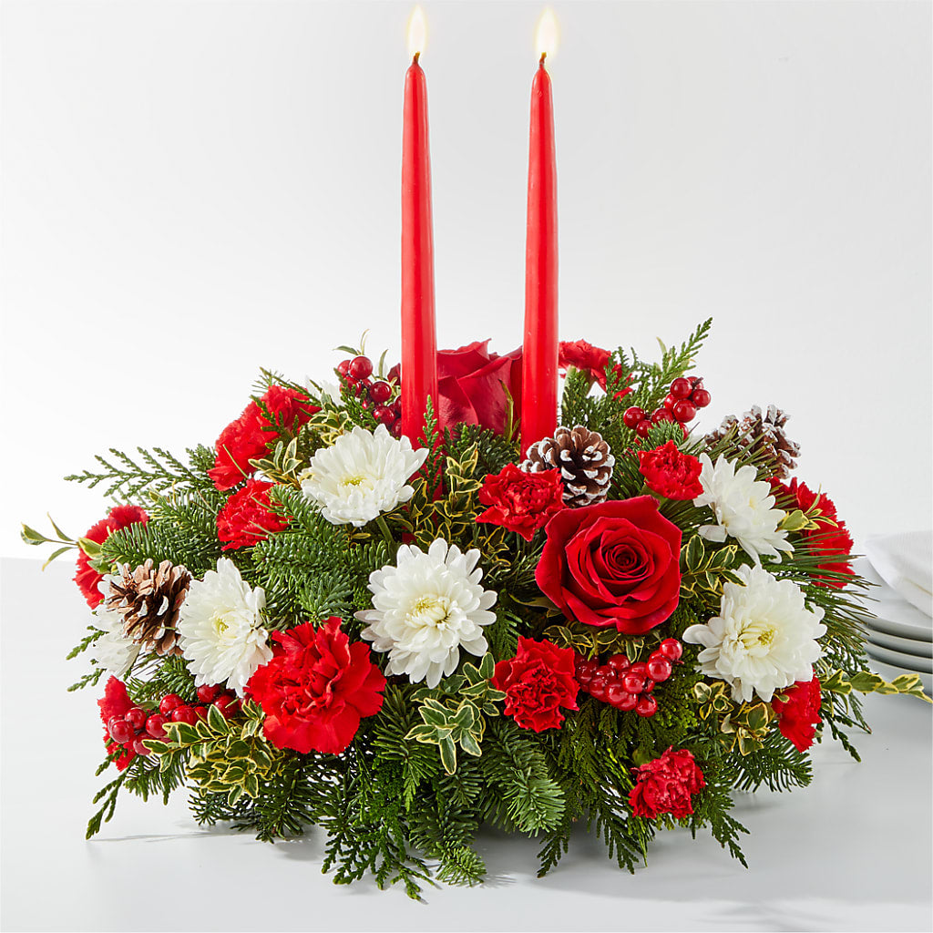 Holiday Soiree Centerpiece – SIXTO'S FLOWER SHOP, Union City NJ