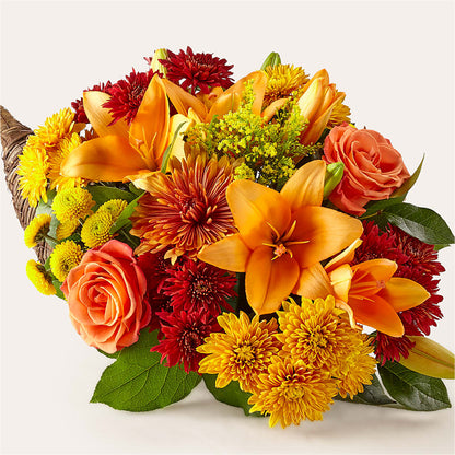 Feast of Color Cornucopia – SIXTO'S FLOWER SHOP, Union City NJ