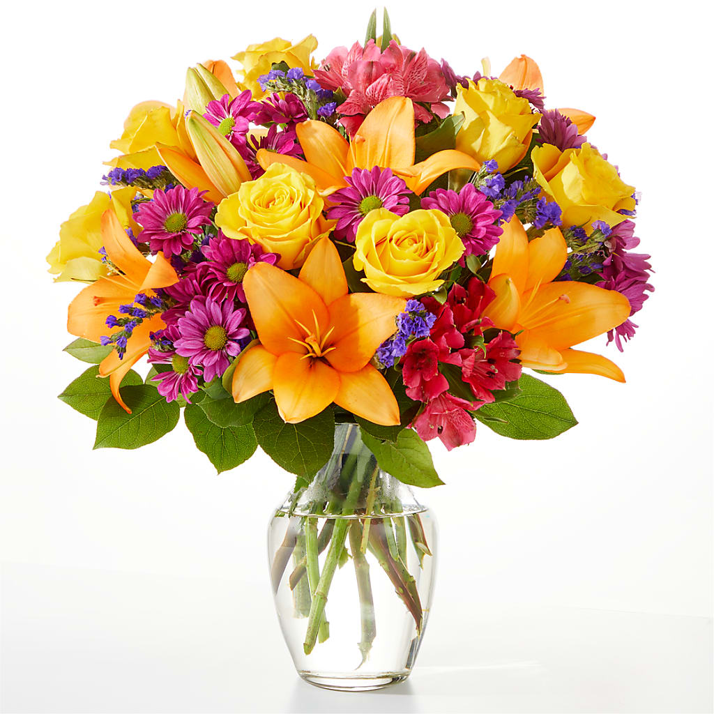 Colorful Visions Bouquet – SIXTO'S FLOWER SHOP, Union City NJ