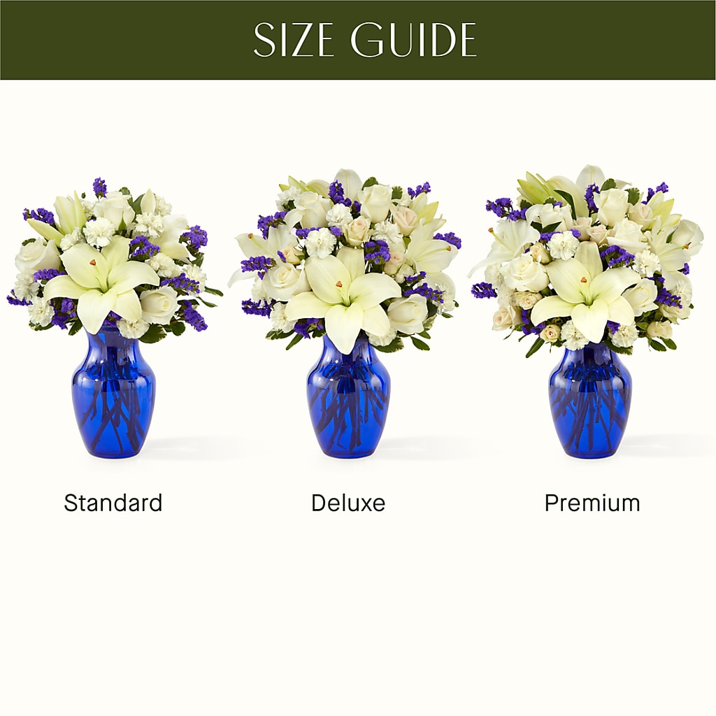 Sapphire Rush Bouquet – SIXTO'S FLOWER SHOP, Union City NJ