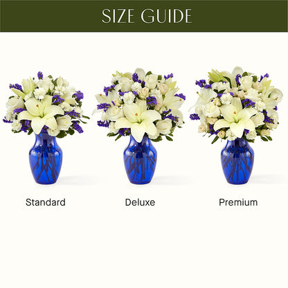 Sapphire Rush Bouquet – SIXTO'S FLOWER SHOP, Union City NJ