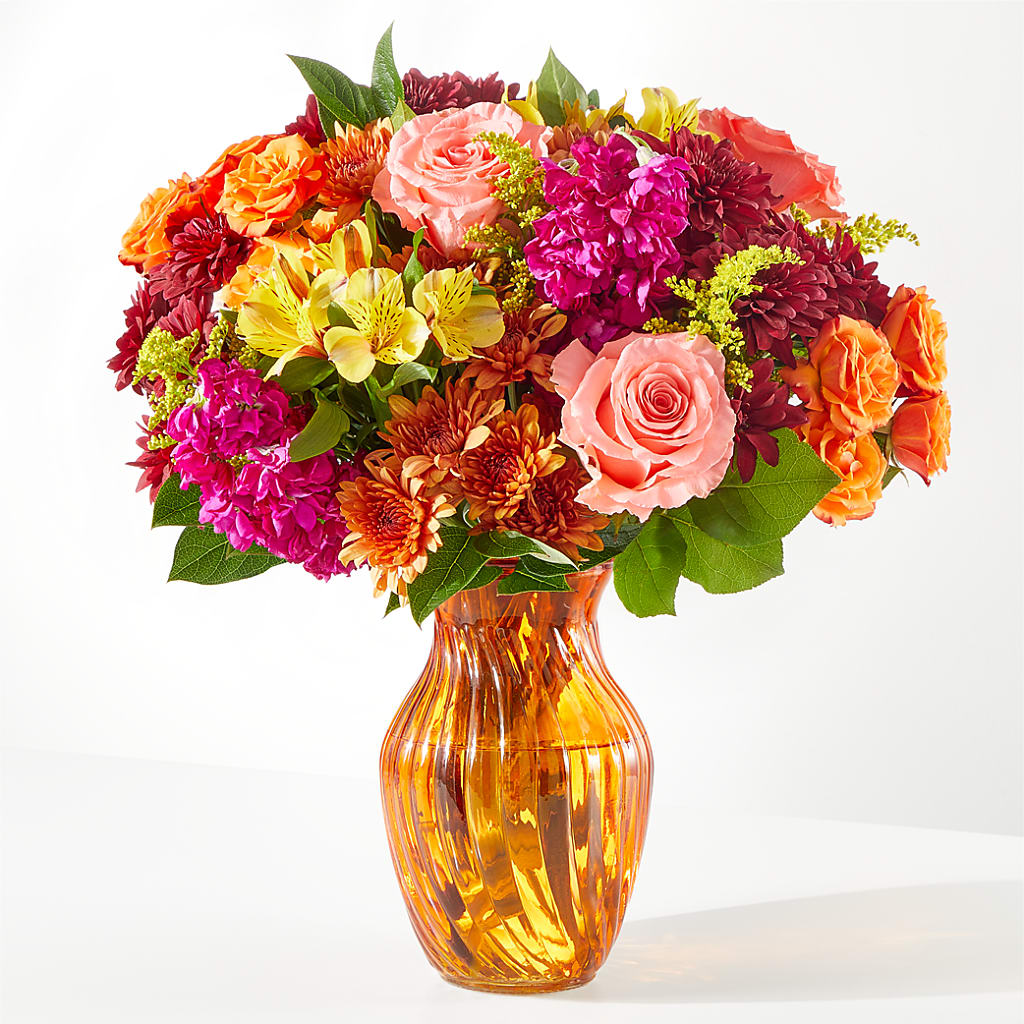 Amber Muse Bouquet – SIXTO'S FLOWER SHOP, Union City NJ