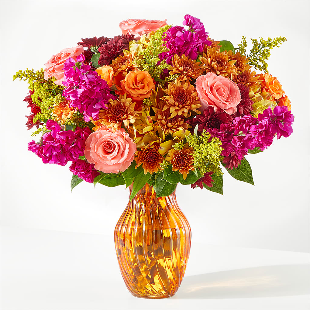 Amber Muse Bouquet – SIXTO'S FLOWER SHOP, Union City NJ