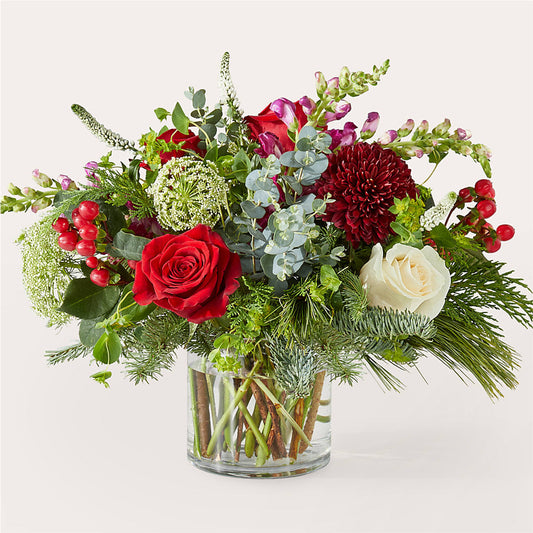 Cranberry Fizz Bouquet – SIXTO'S FLOWER SHOP, Union City NJ